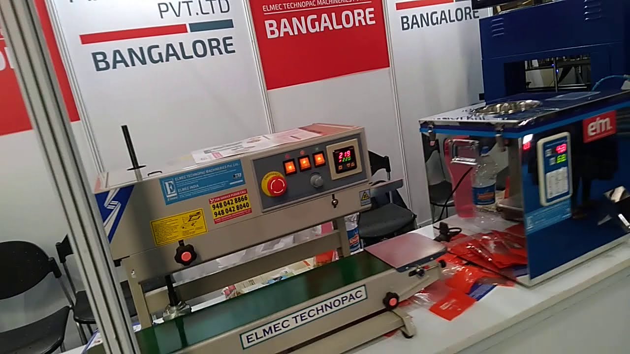 Elmec Technopac packaging machine walk around video