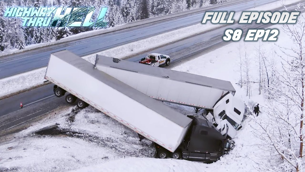 Entangled Semis and a Bogged-Down Rescue | Full Episode | S8 EP12 | Highway Thru Hell