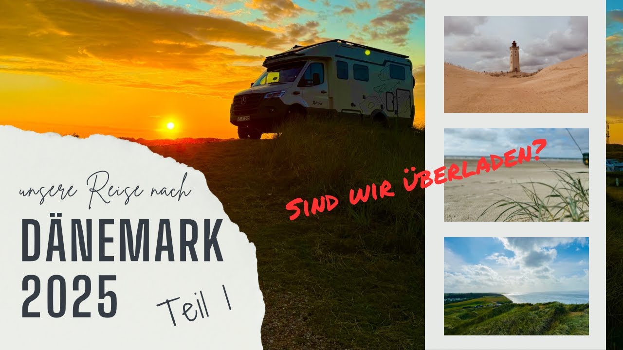 XTURA Vollbeladung, ab auf die Waage, Alarmanlage und los geht’s zur Nordsee - Dänemark-Reise Teil 1