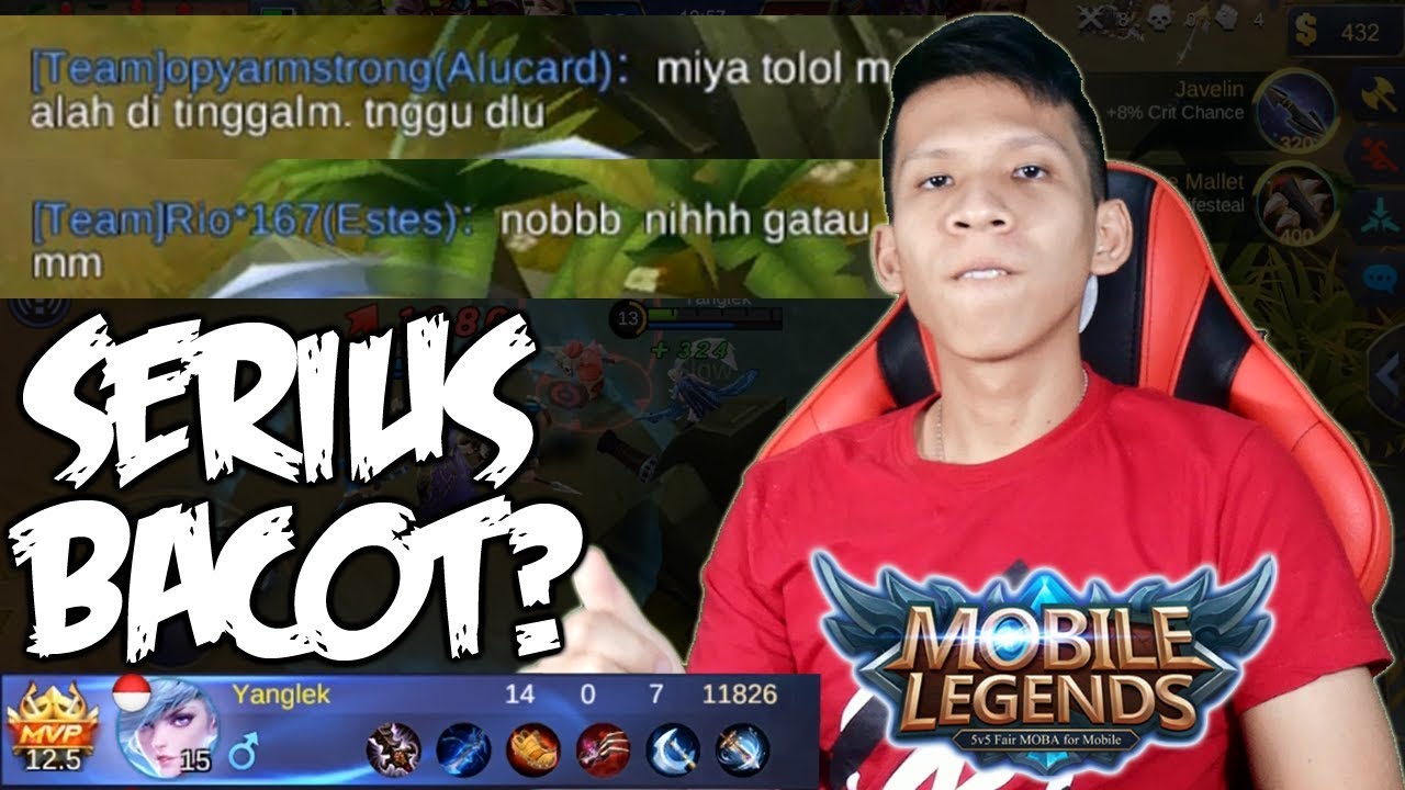 SERIUS NIH BACOTIN GUA ? SINI GUA AJARIN PAKE MIYA ! - Mobile Legends Indonesia #6