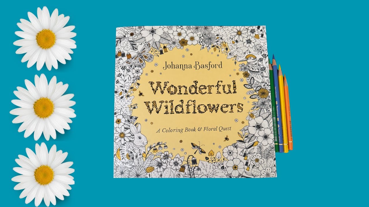 Wonderful Wildflowers | Johanna Basford | Color Along