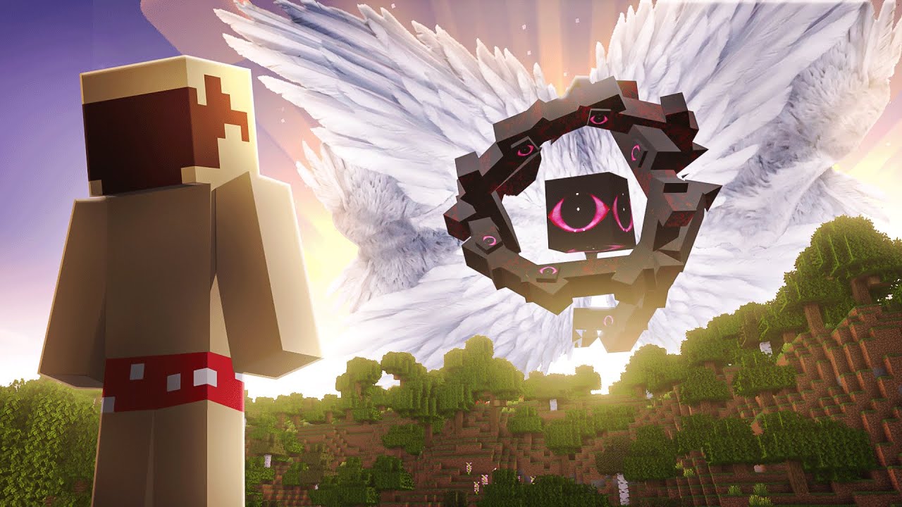I Tried Escaping the GOD MOD in Minecraft