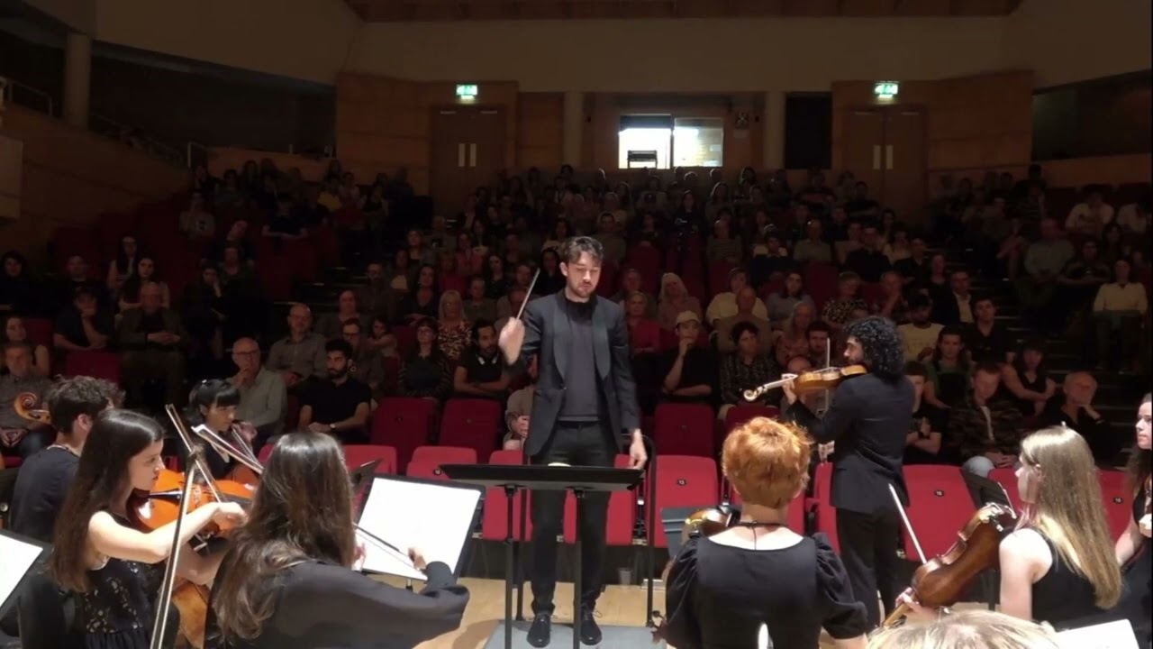 Sibelius 1st Run Through 2023, Eddy Betancourt (violin)