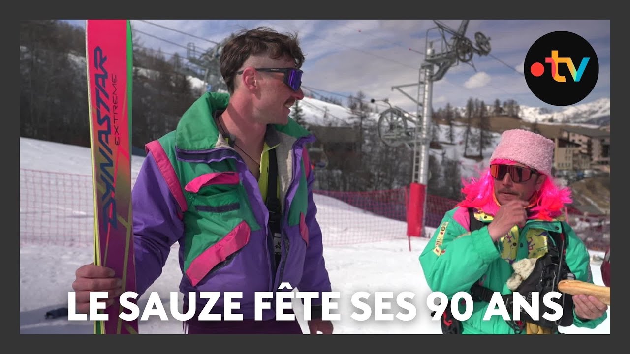 La station de ski du Sauze fête ses 90 ans et se replonge dans les années 80