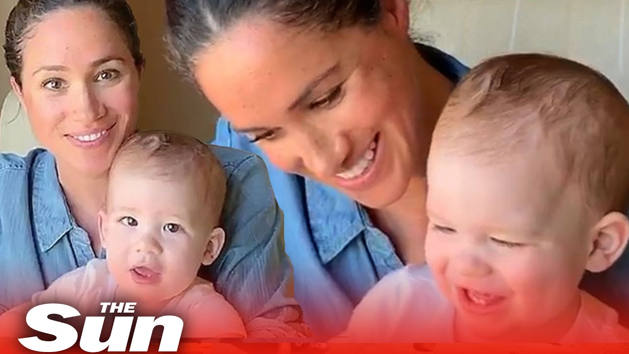 Meghan Markle reads to baby Archie on his 1st birthday as Prince Harry films the family celebration