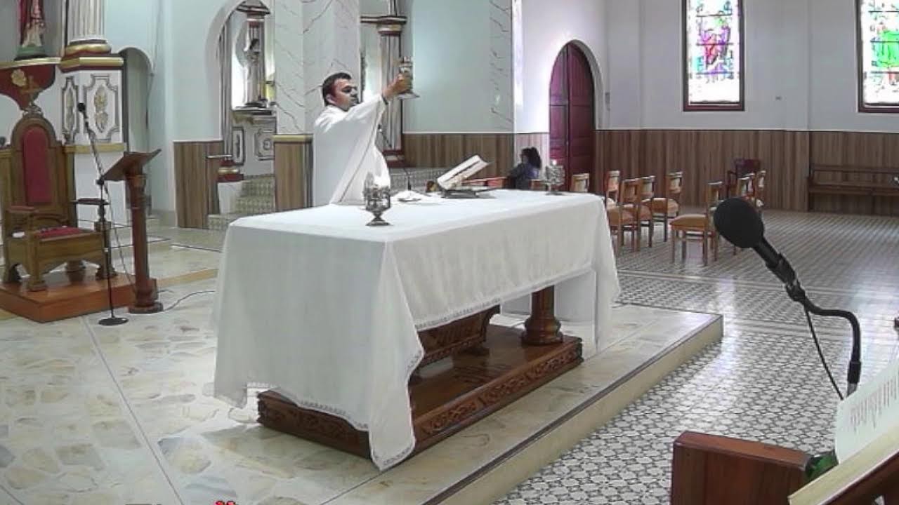 SANTA EUCARISTIA DE HOY   MIERCOLES    11  - 02 - 26         4  :  00   P   .  M  VIRGEN DE LOURDES