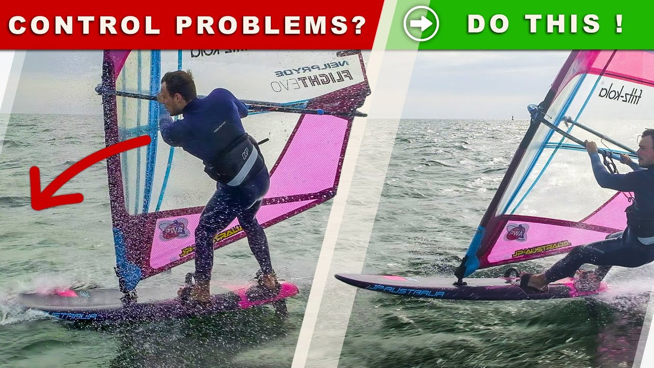 ❗️🌊 How to: FLYING OVER CHOP | never windsurf out of control again ✅