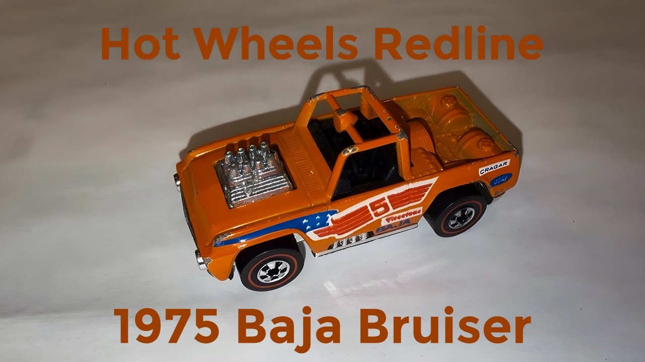 1975 Hot Wheels Baja Bruiser Redline 