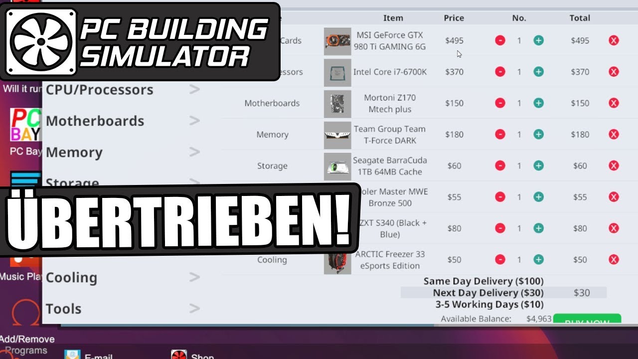 PC Building Simulator #22 - &Uuml;bertrieben!! -  PC- IT SIMULATION Deutsch