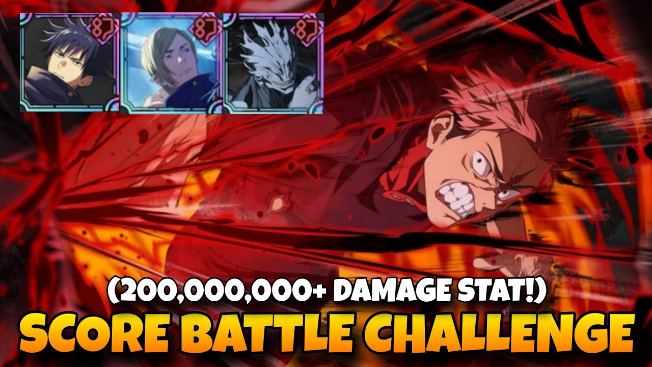 OVER 200 MILLION SCORE BATTLE WITH 120% YUJI! | JJK Phantom Parade