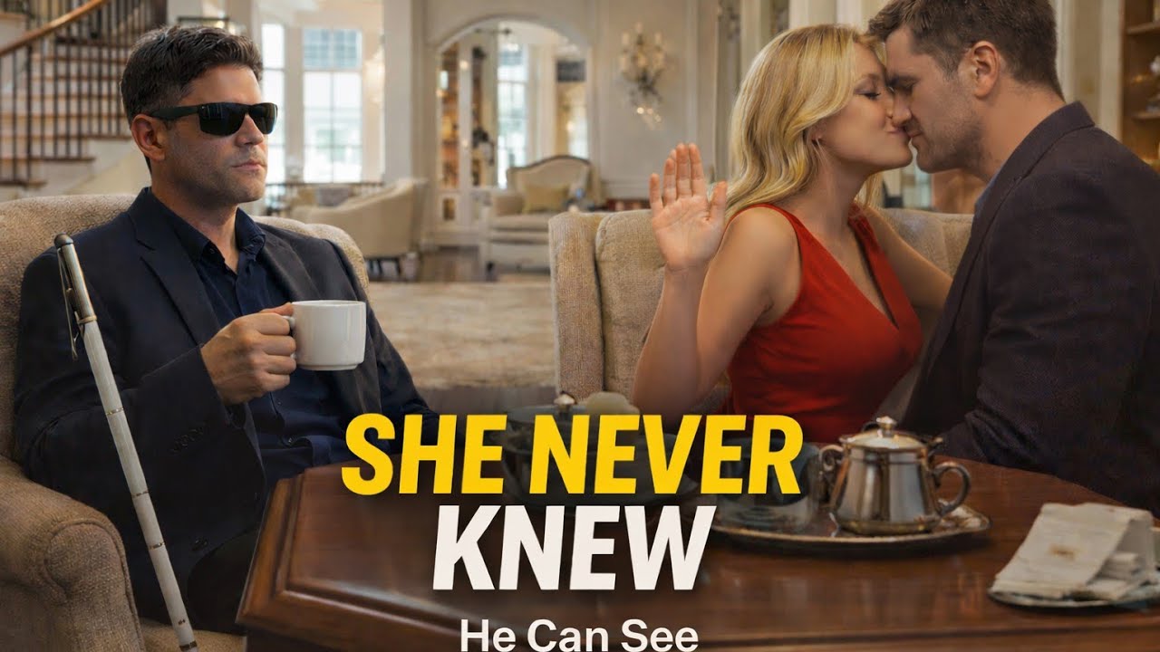 She Betrayed Her Blind Millionaire Veteran Husband… Never Knowing He Could See Again