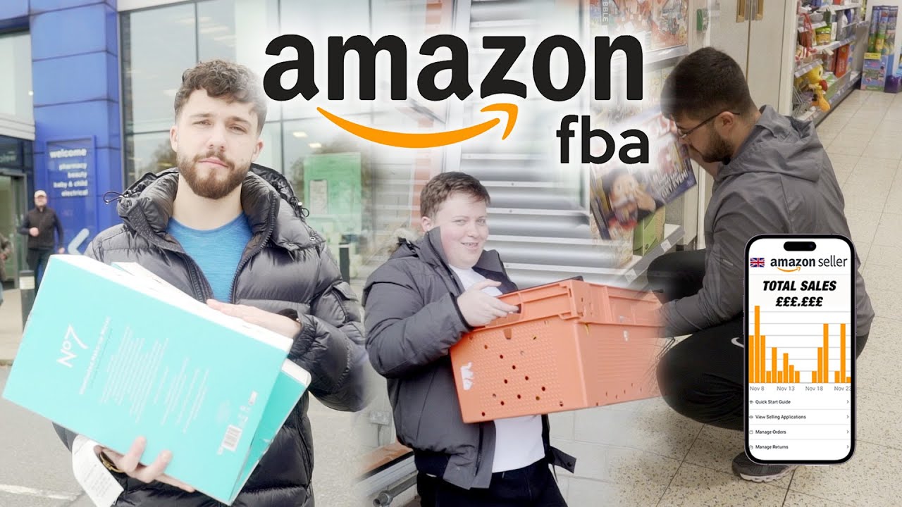 How to do Amazon FBA and Make £4,500+ Profit Per Month!