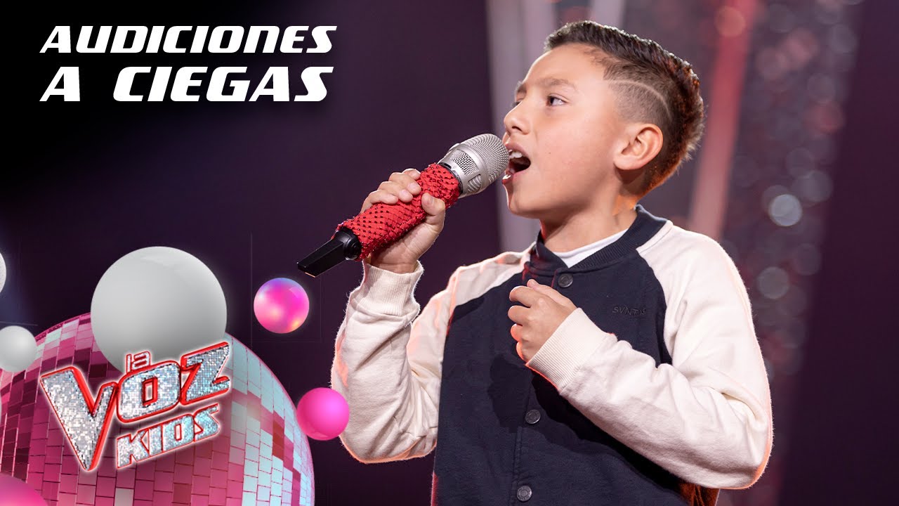 Dylan Aponte canta 'La del sombrerito'  - Audiciones a ciegas | La Voz Kids Colombia 2024