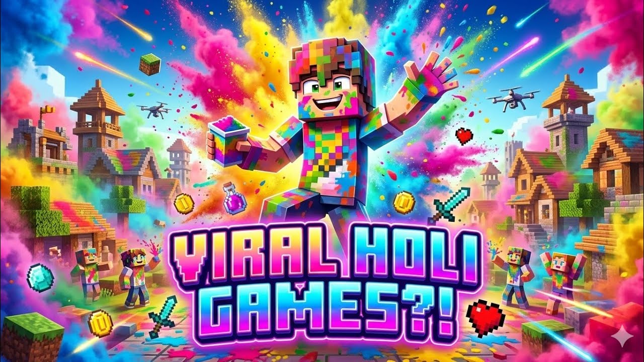 Tried The Most Viral Holi Games… These Are INSANE! 😱