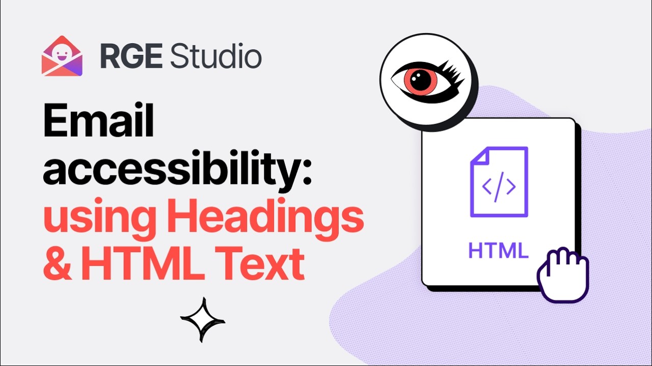 Доступность в дизайне электронных писем | Иерархия HTML-текста и заголовков