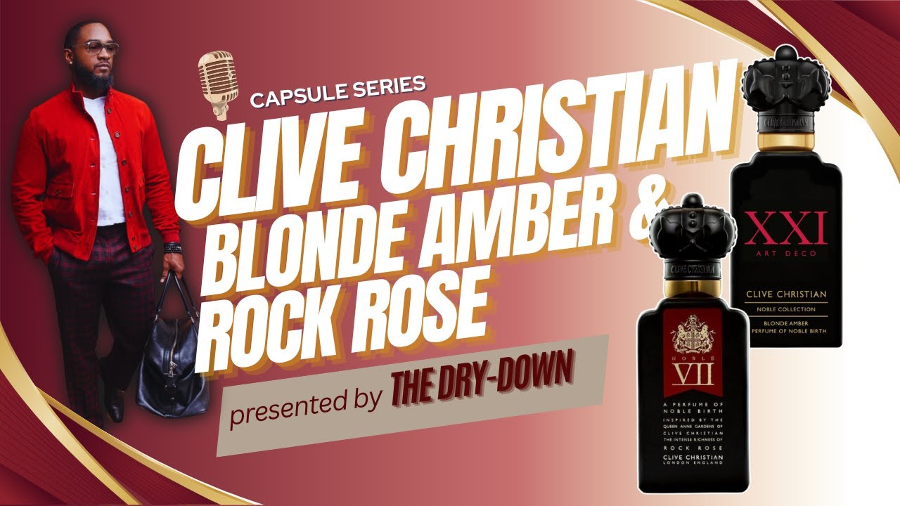 Ароматы Клайва Кристиана «BLONDE AMBER» и «ROCK ROSE» производят неизгладимое впечатление