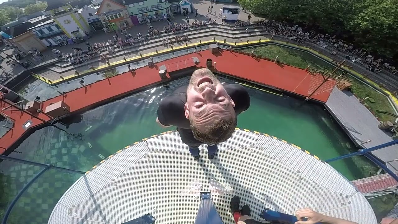 LEGOLAND Windsor Pirate Show - Tower POV #pov #acrobatics #highdive #stunts #pointofview #legoland