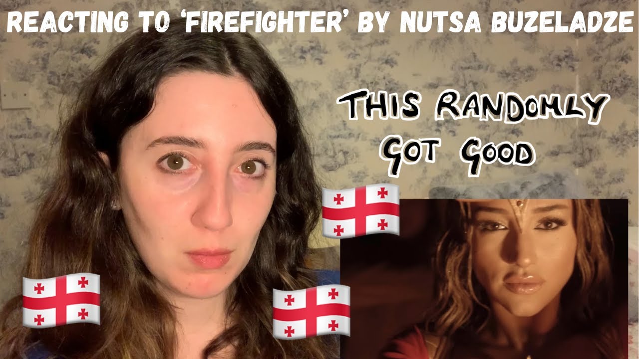 GEORGIA EUROVISION 2024 - REACTING TO &lsquo;FIREFIGHTER&rsquo; BY NUTSA BUZALADZE (FIRST LISTEN&hellip;WOW!)