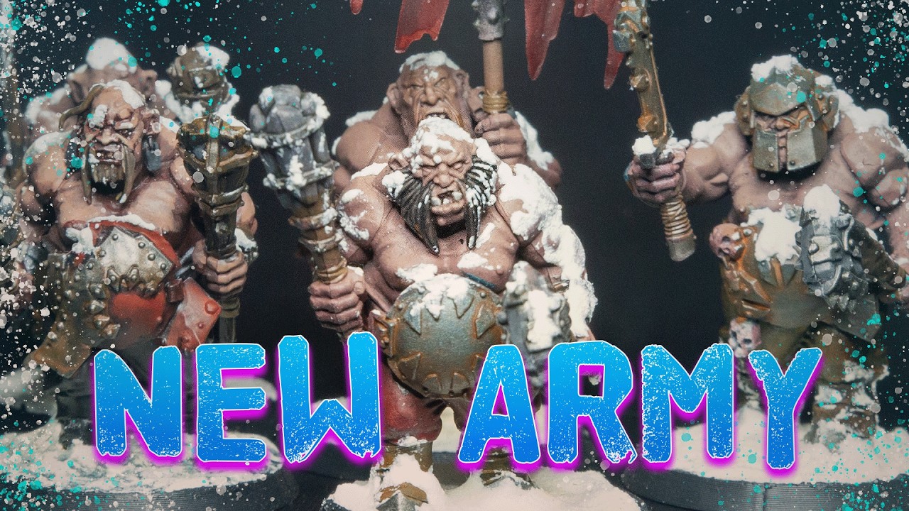 Раскрашиваю свою новую любимую армию Warhammer.