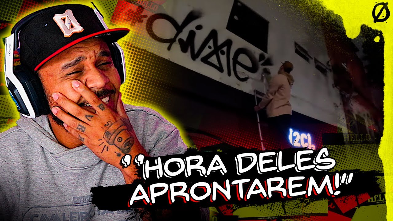 É NA CALADA DA NOITE QUE OS GRAFFITEIROS SE DIVERTEM!