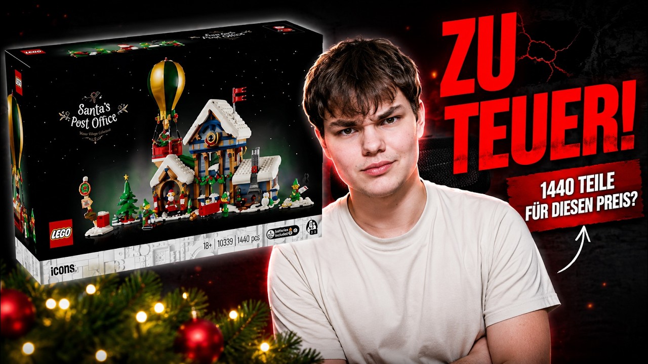 Review Lego Weihnachtsmann Postamt/10339
