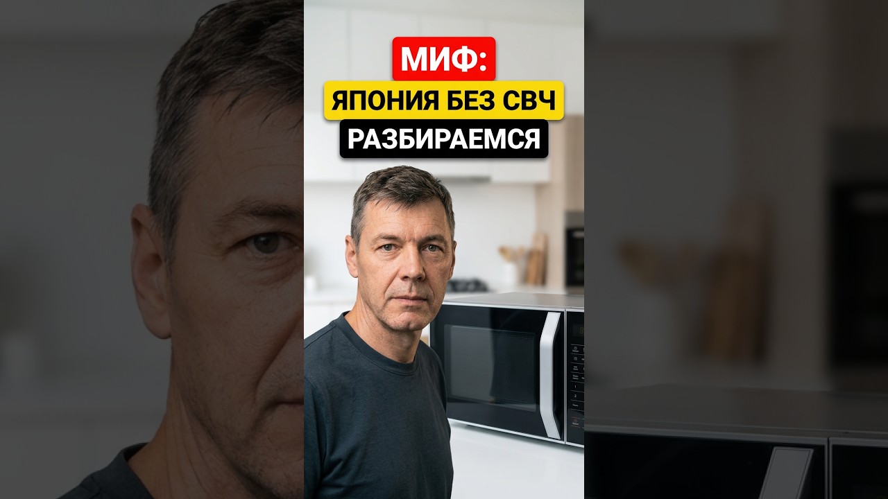 Япония полностью отказалась от использования СВЧ? узнав 