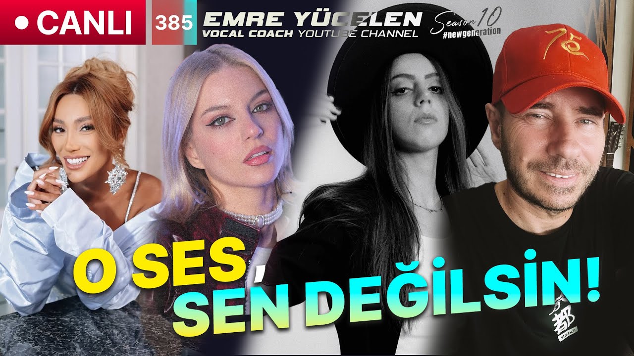 Haftalık Ses Analizi Canlı Yayını (O SES, SEN DEĞİLSİN !)#385 2025 Kasım 23 #superchat