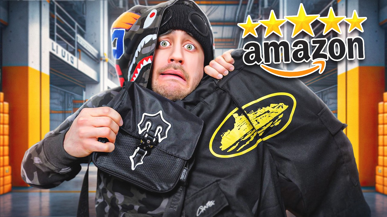 Je teste les FAKES les MIEUX NOTÉS de AMAZON 😰 (C.P. Company, Bape, Corteiz…)