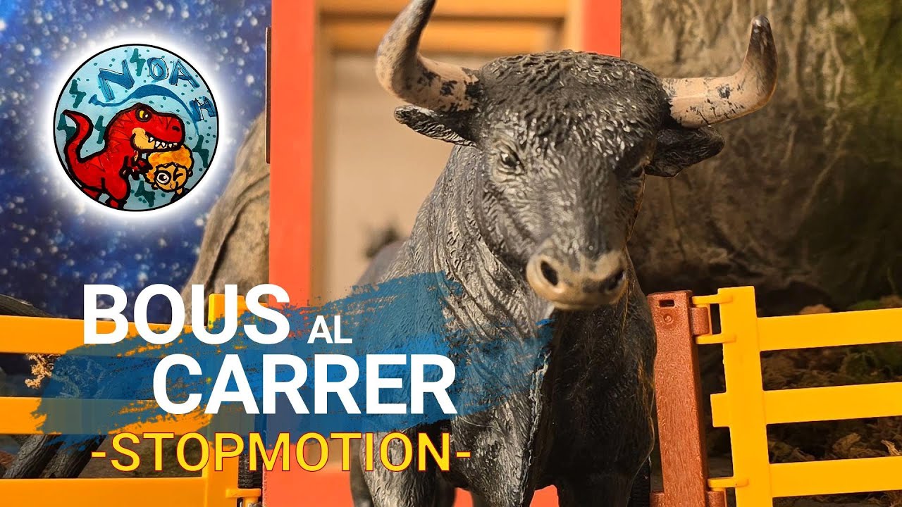 Bous al Carrer en STOP MOTION con Playmobil 🐂✨ | Toro | Bou | Bull