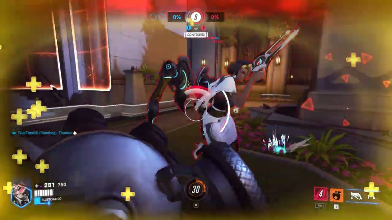 Overwatch Clip - Crazy Hog Control Gameplay Part 1