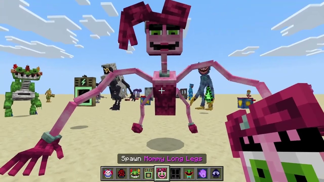 Poppy Playtime by MeBesm V5 ADDON in Minecraft PE