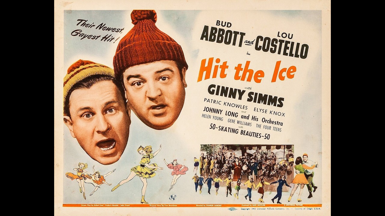 Hit the Ice (1943) | Abbott & Costello Classic Comedy | Vintage Hollywood Film