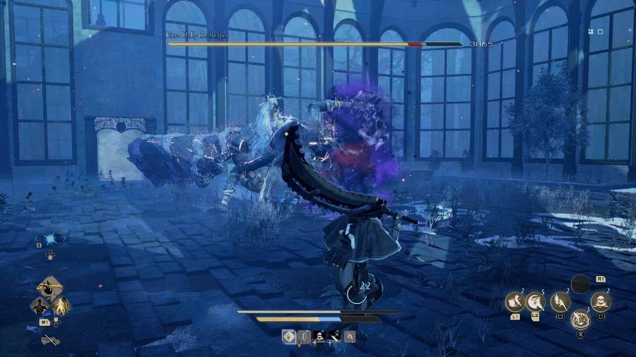 Code Vein 2: Hero Holly The Reaper Boss Fight: Great Sword Build