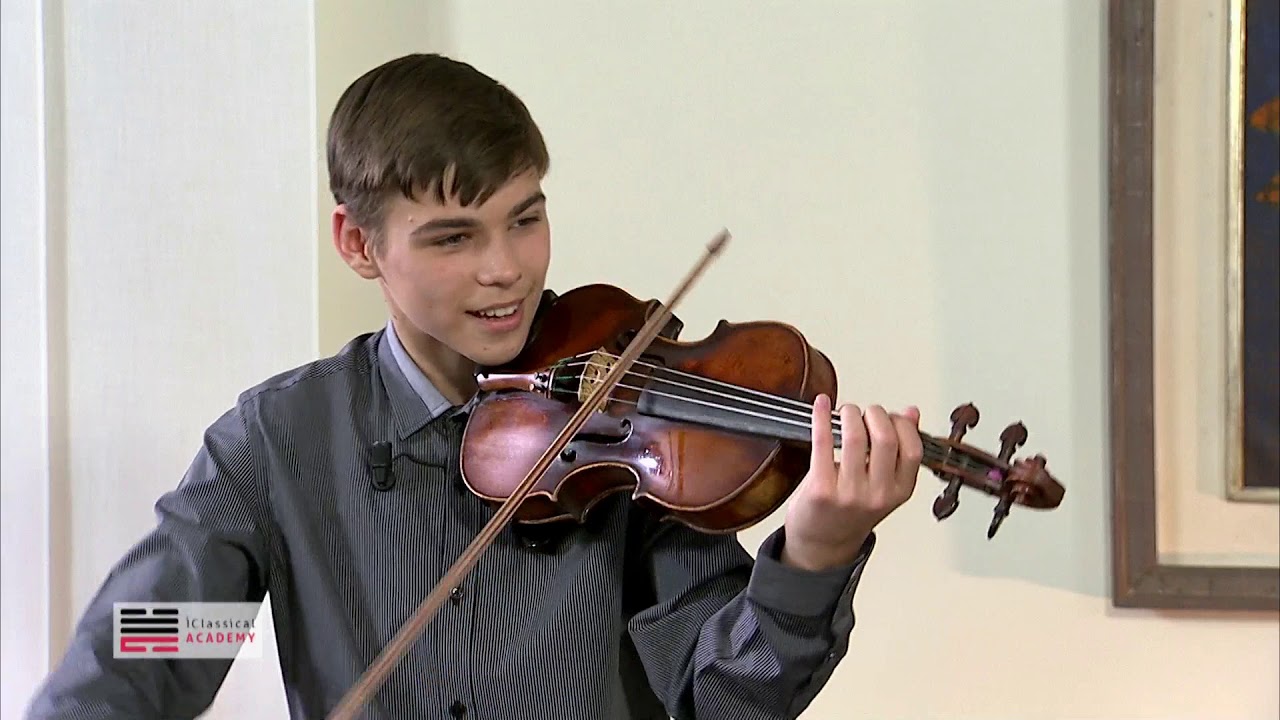 VIOLIN MASTERCLASS SAINT SAENS RONDO CAPRICCIOSO
