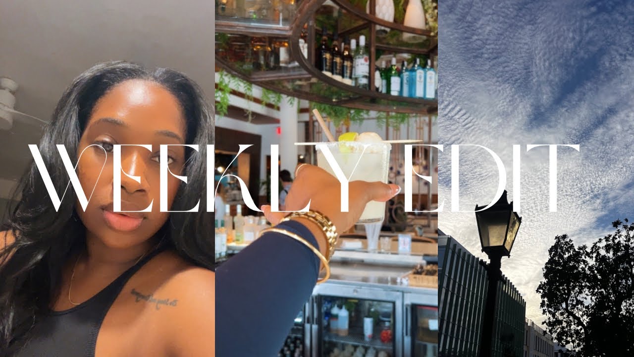 VLOG | Skincare update, relaxing and weaving my hair at home, at home maintenance & more 