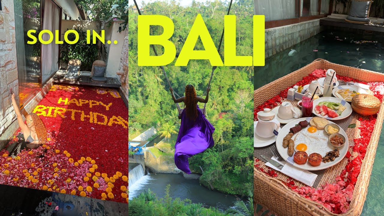 SOLO IN BALI: My Birthday Travel Vlog 🎂