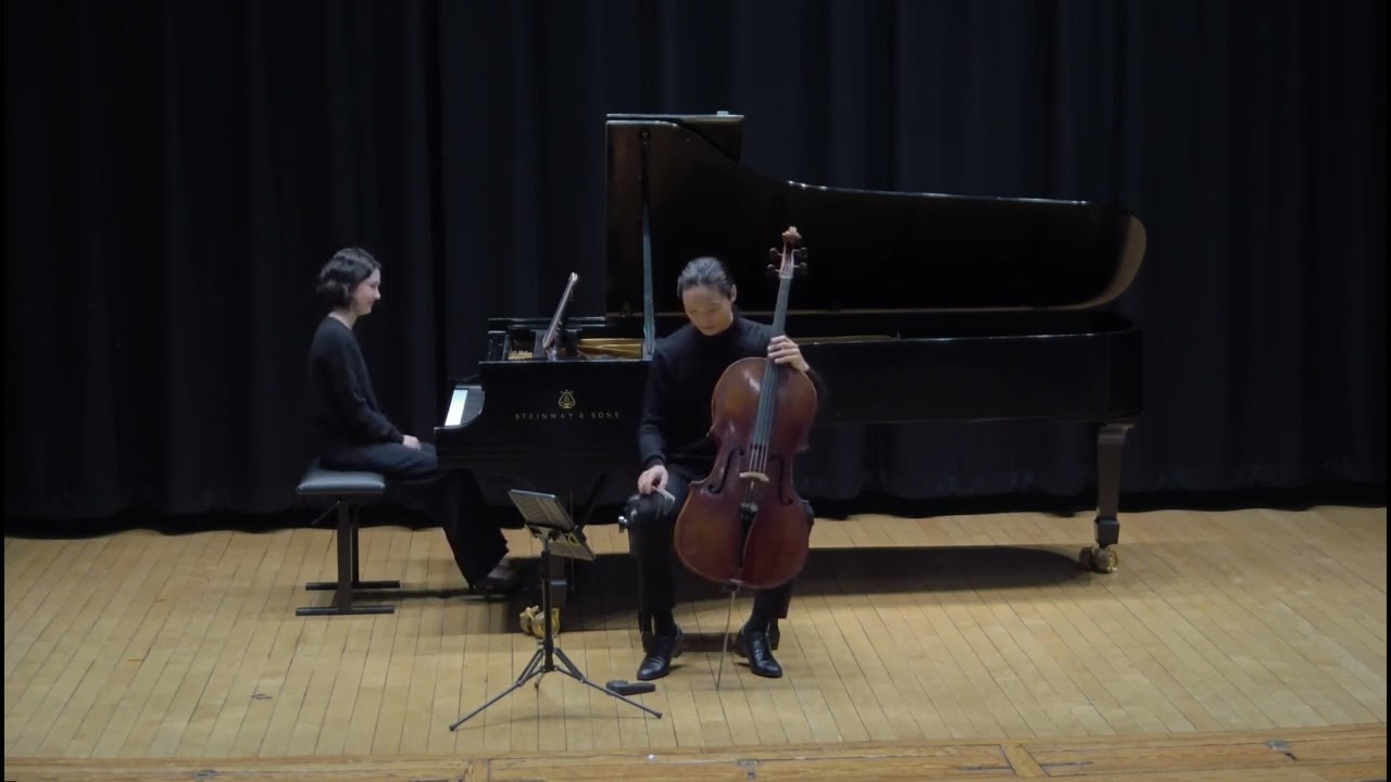 Beethoven: Sonata for Piano and Cello No. 3 in A major, Op. 69 (Leland Ko, Nadia Azzi)