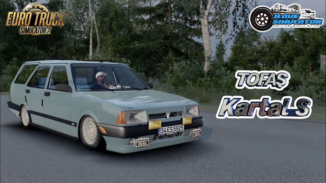 An 83HP Car vs 856km of Arctic Roads | ETS2