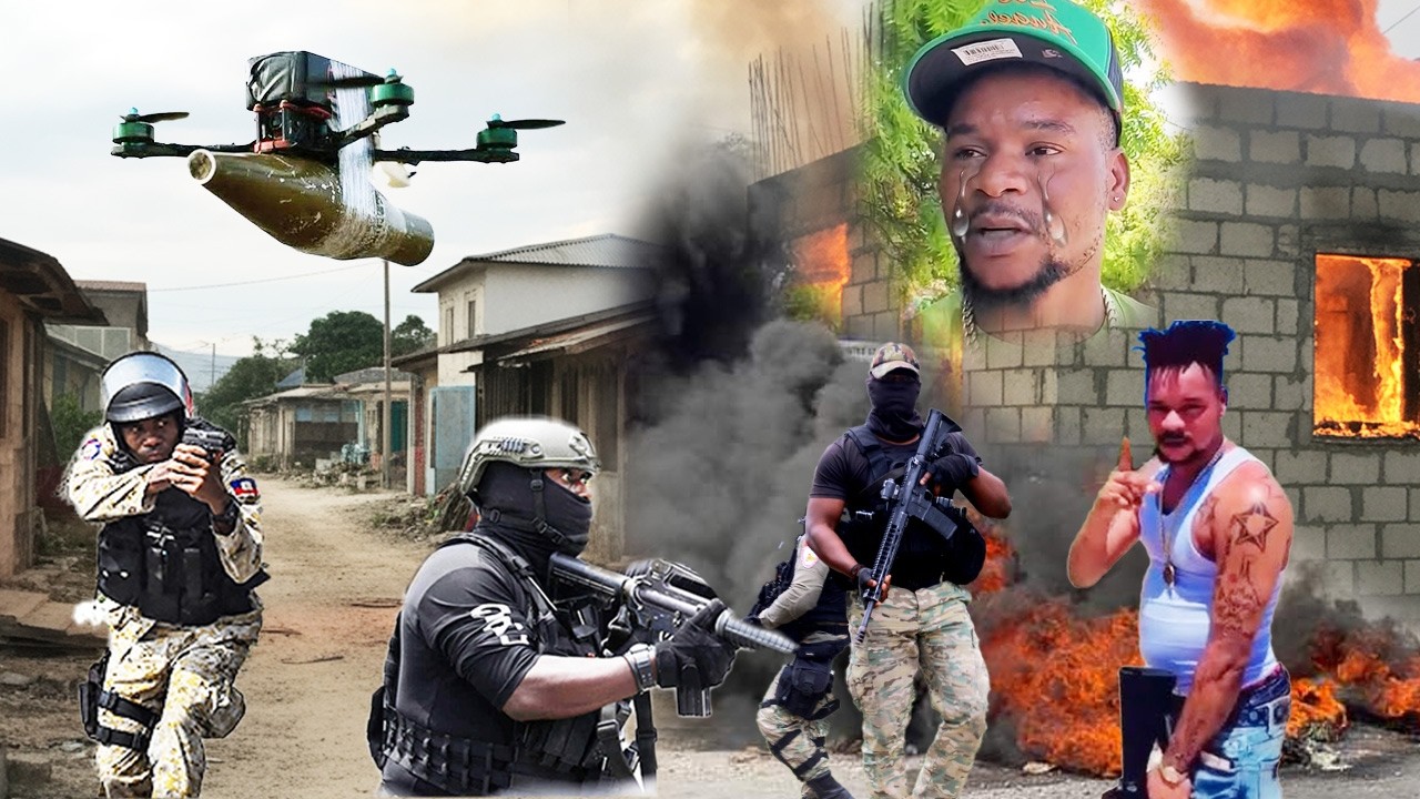 FLASH ! Lanmò San Jou nan Lari, Lapolis mete dife nan Kwadèboukè. Ladwan sezi plizyè zam ak Drone