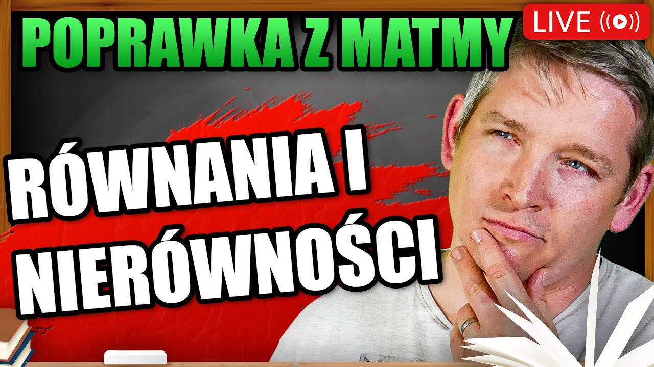 Darmowy kurs poprawkowy. Zdaj maturę. Matematyka. live.