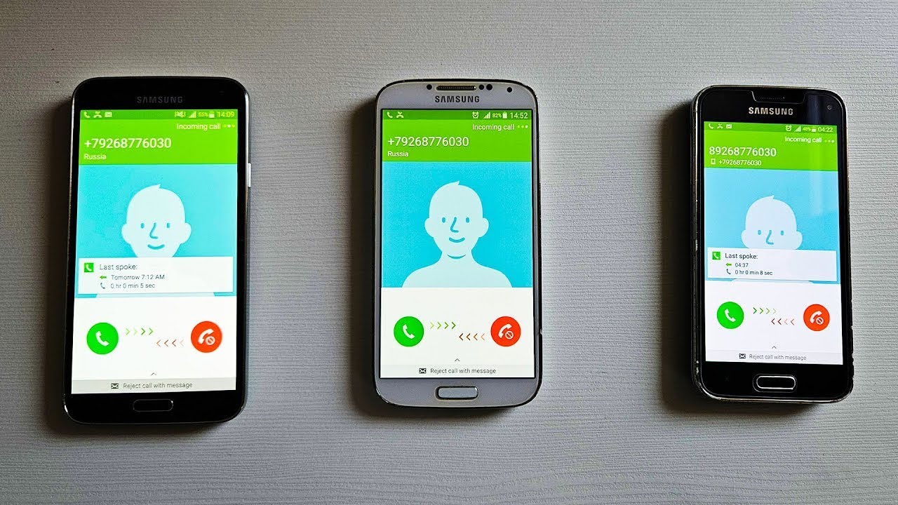 Make fun ringtone with tongue incoming call Samsung Galaxy S5