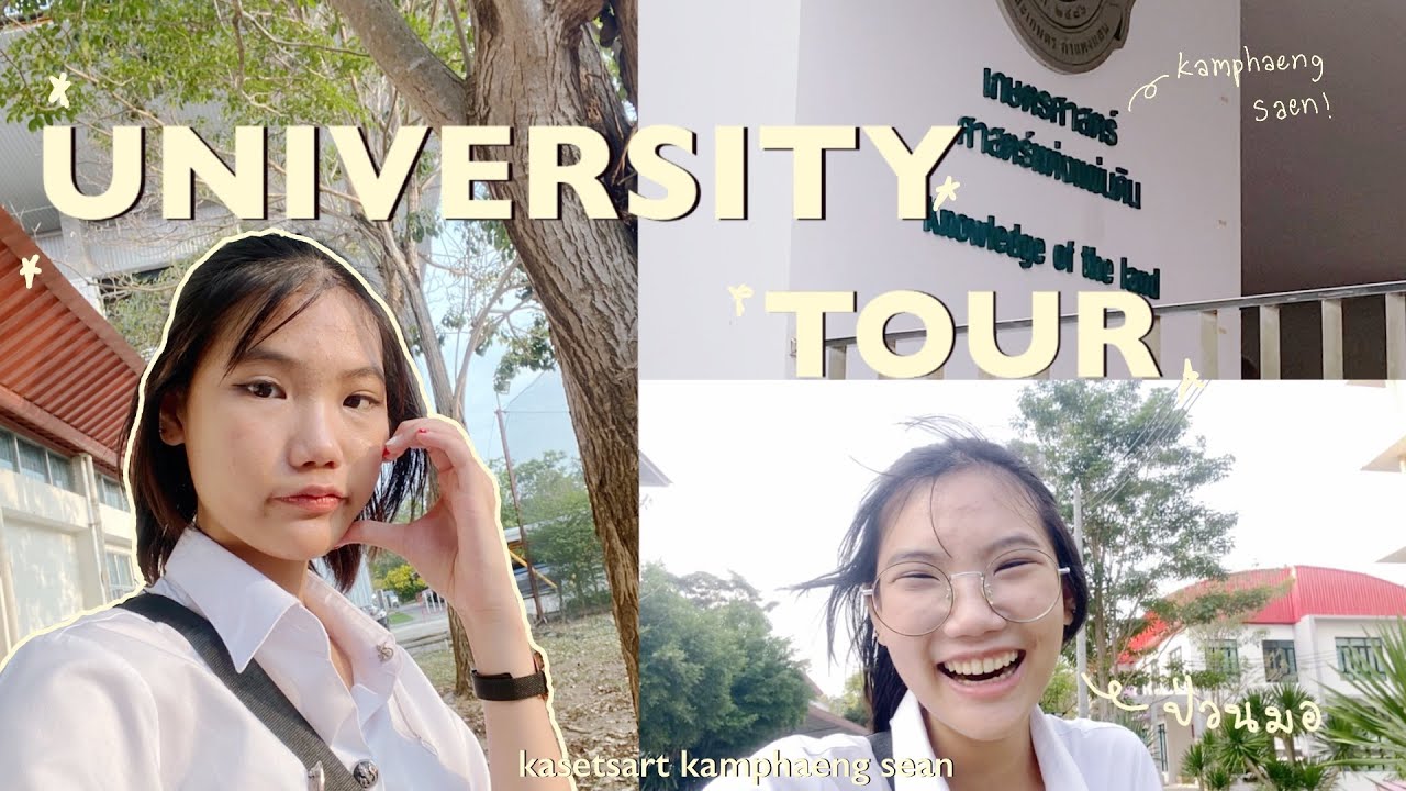 University Tour 🏫✨; พาทัวร์มหาลัย , ตึกเรียน , คณะต่างๆในมหาลัย | KittenKate