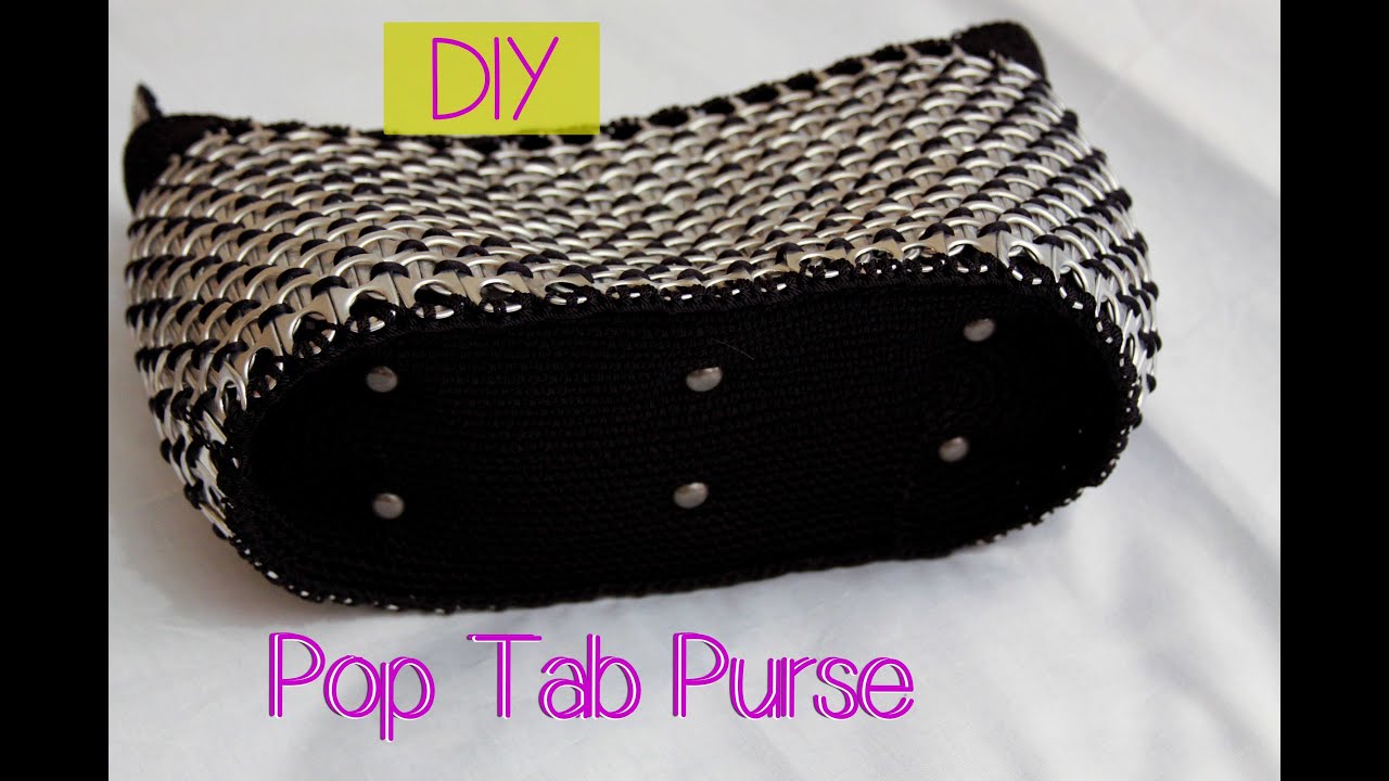 DIY: Aluminum Pop Tab Handbag part 2