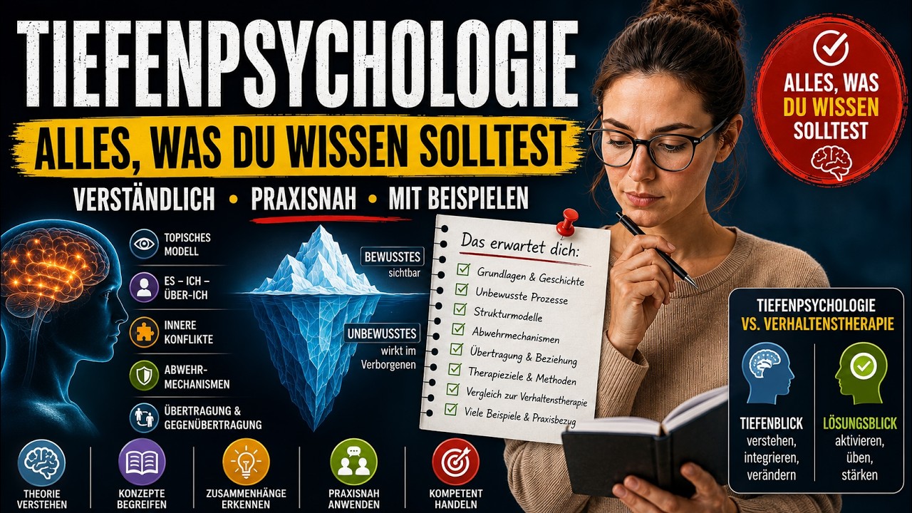 Tiefenpsychologie einfach erklärt