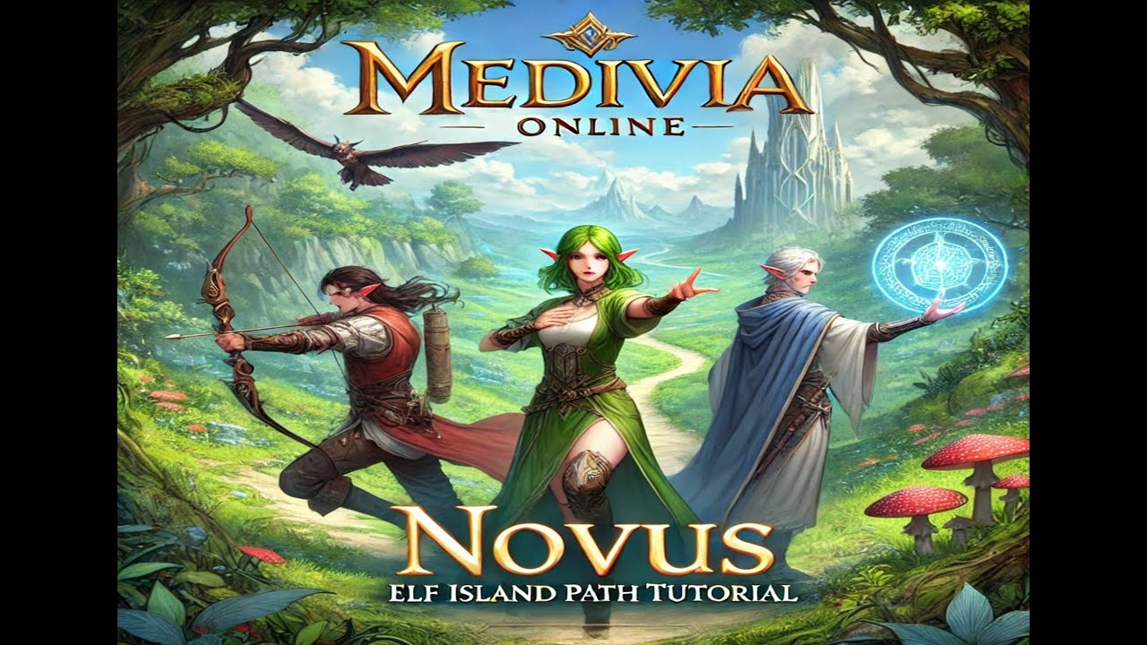 Medivia Online - Way to Elves Tutorial on Novus