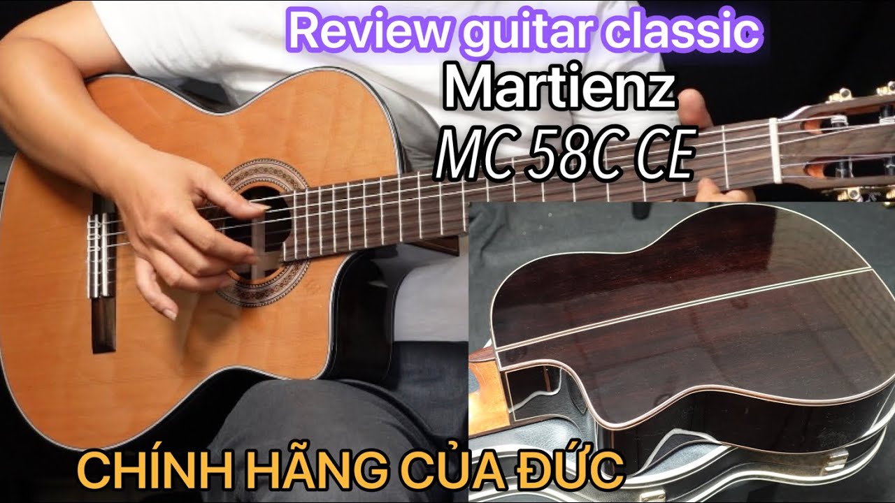 Review guitar Martinez MC58C CE. Chính hãng Đức. SOUND HIT MUSIC