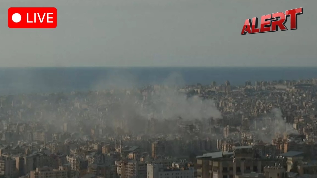 Live View of Beirut&rsquo;s Southern Suburbs as Conflict Escalates Between Israel and Hezbollah