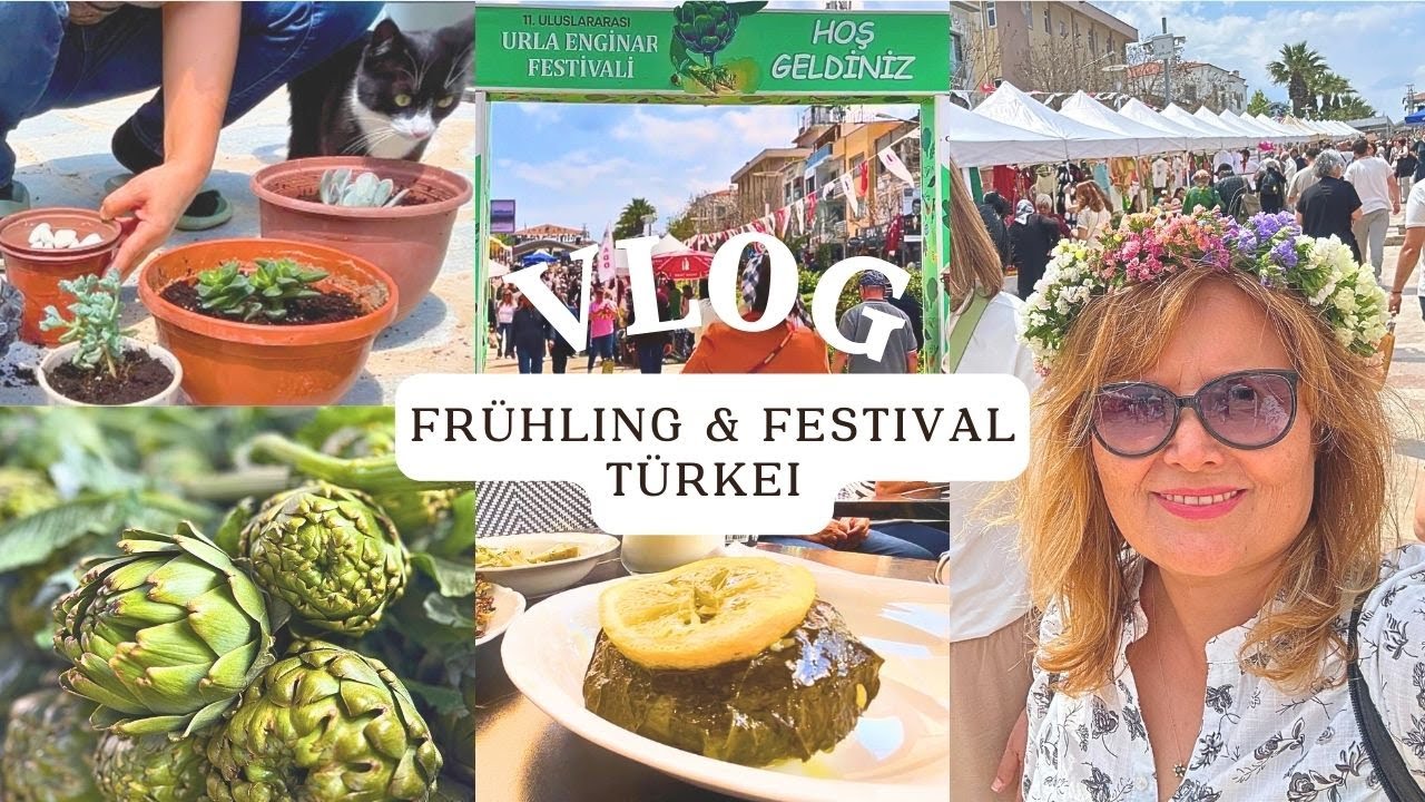 Frühling in der Türkei: Artischocken-Festival Urla, bunte Frühlingsblumen & kulinarische Highlights