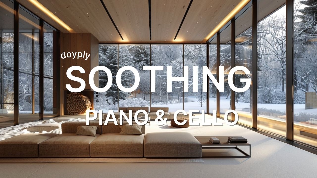 Soothing Winter Instrumental | Calm & Gentle Harmonies