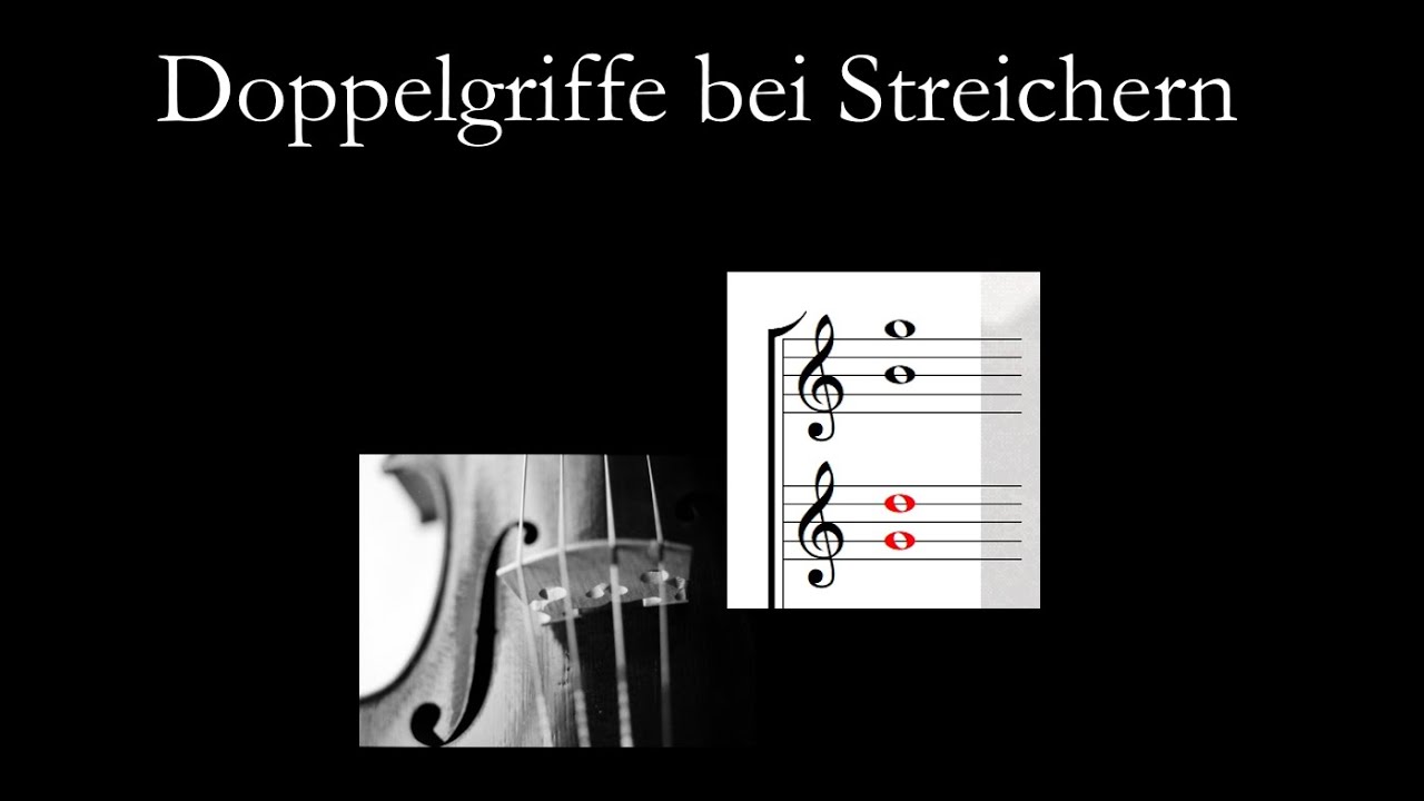 Doppelgriffe für Streicher - das muss man beachten! | Komposition | Komponieren